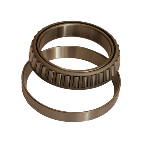Metric taper roller bearing with flanged outer ring