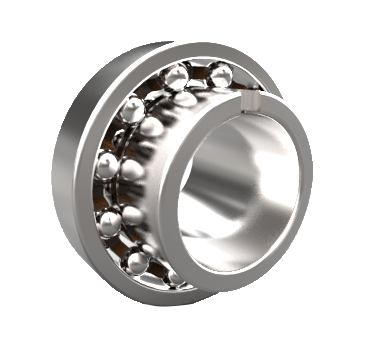 Self-aligning Ball Bearing With extended inner ring